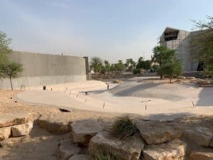 Building the Djerba Crocodile Park