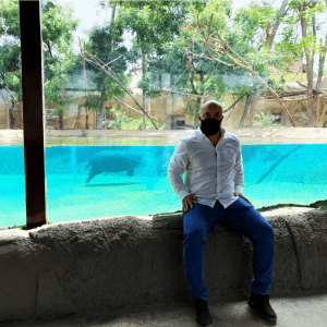 The VP of MAT at Dubai Safari Park